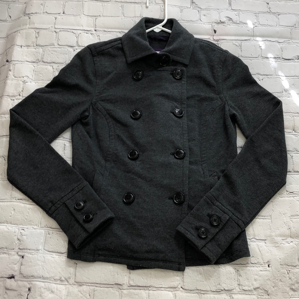 Aeropostale Grey Womens Pea Coat